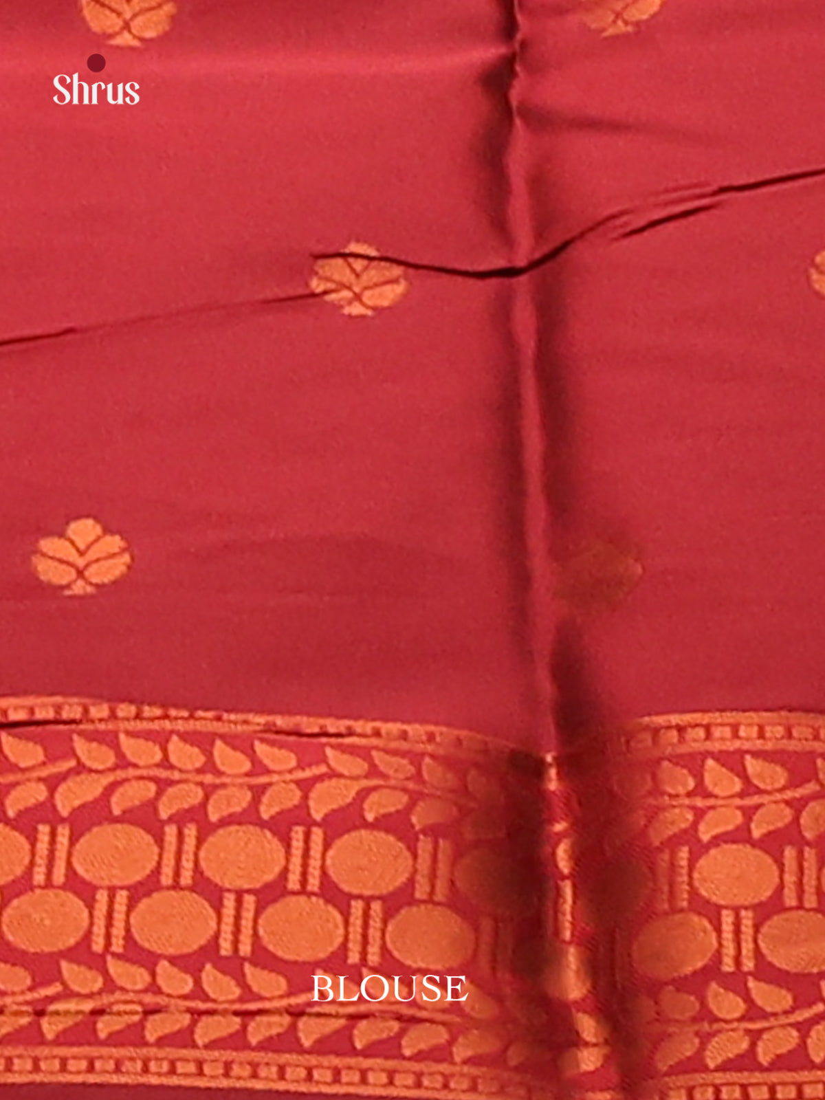 Lavender with Maroon - Semisoft silk Saree - Shop on Shrus.com