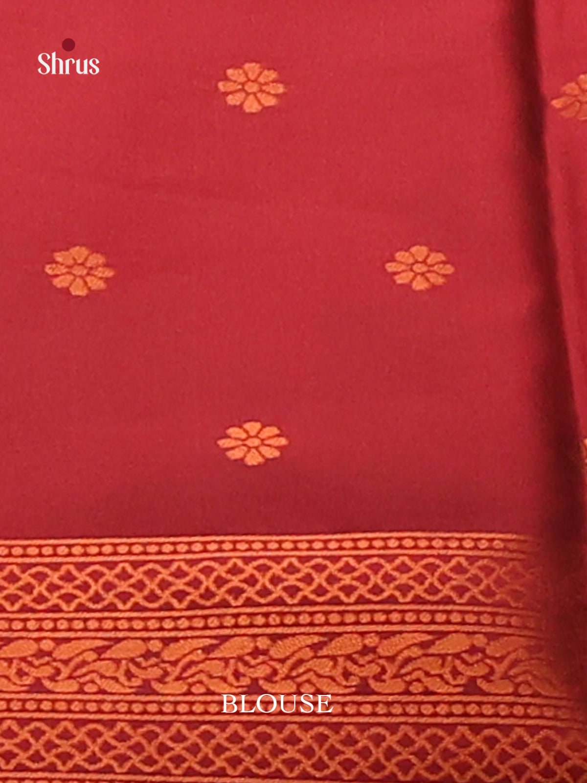 Lavender with Maroon - Semisoft silk Saree - Shop on Shrus.com
