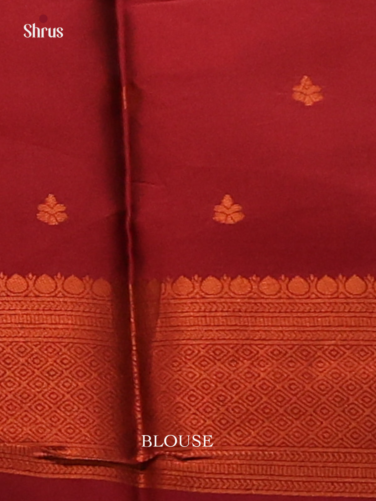 Lavender with Maroon - Semisoft silk Saree - Shop on Shrus.com