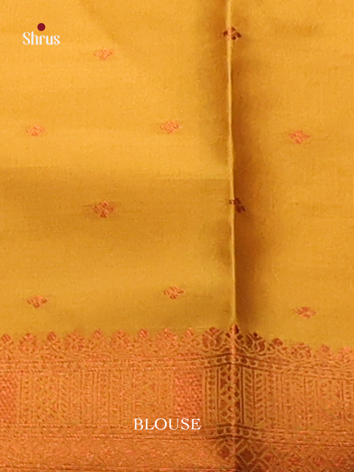 Green with Mustard - Semisoft silk Saree - Shop on Shrus.com