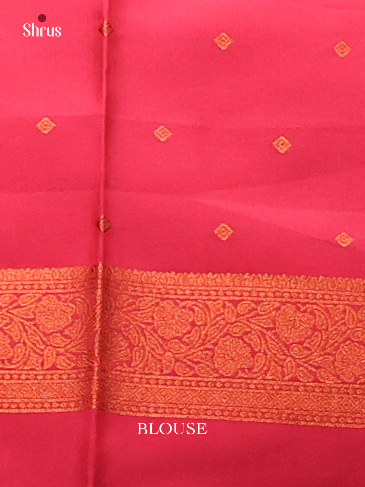 Blue with Maroon- Semisoft silk Saree - Shop on Shrus.com