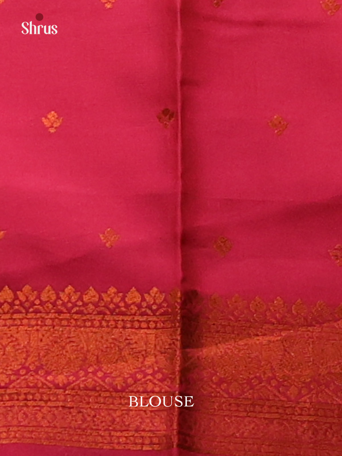 Blue with Maroon - Semisoft silk Saree - Shop on Shrus.com