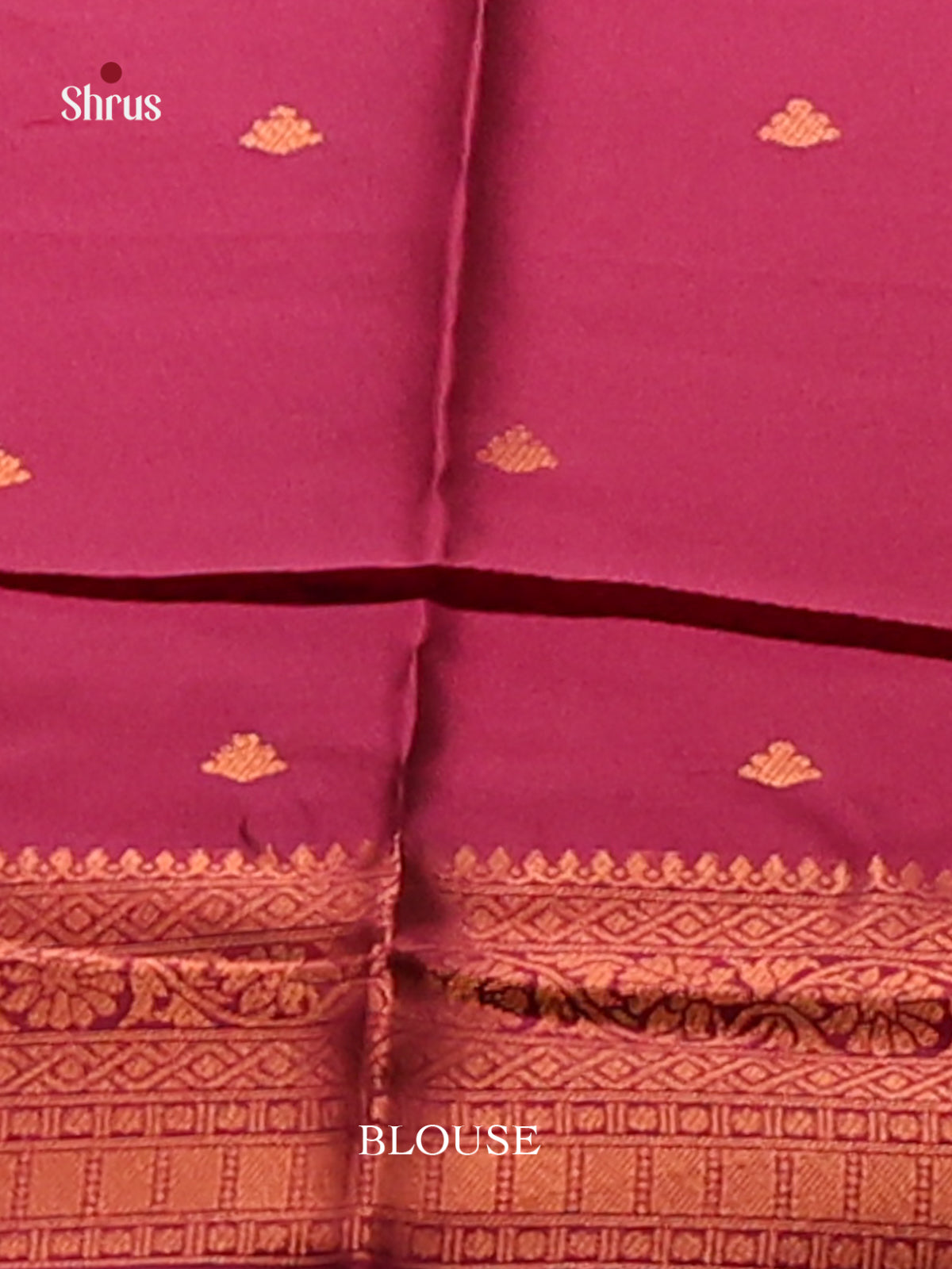 Lavender with Purple - Semisoft silk Saree - Shop on Shrus.com