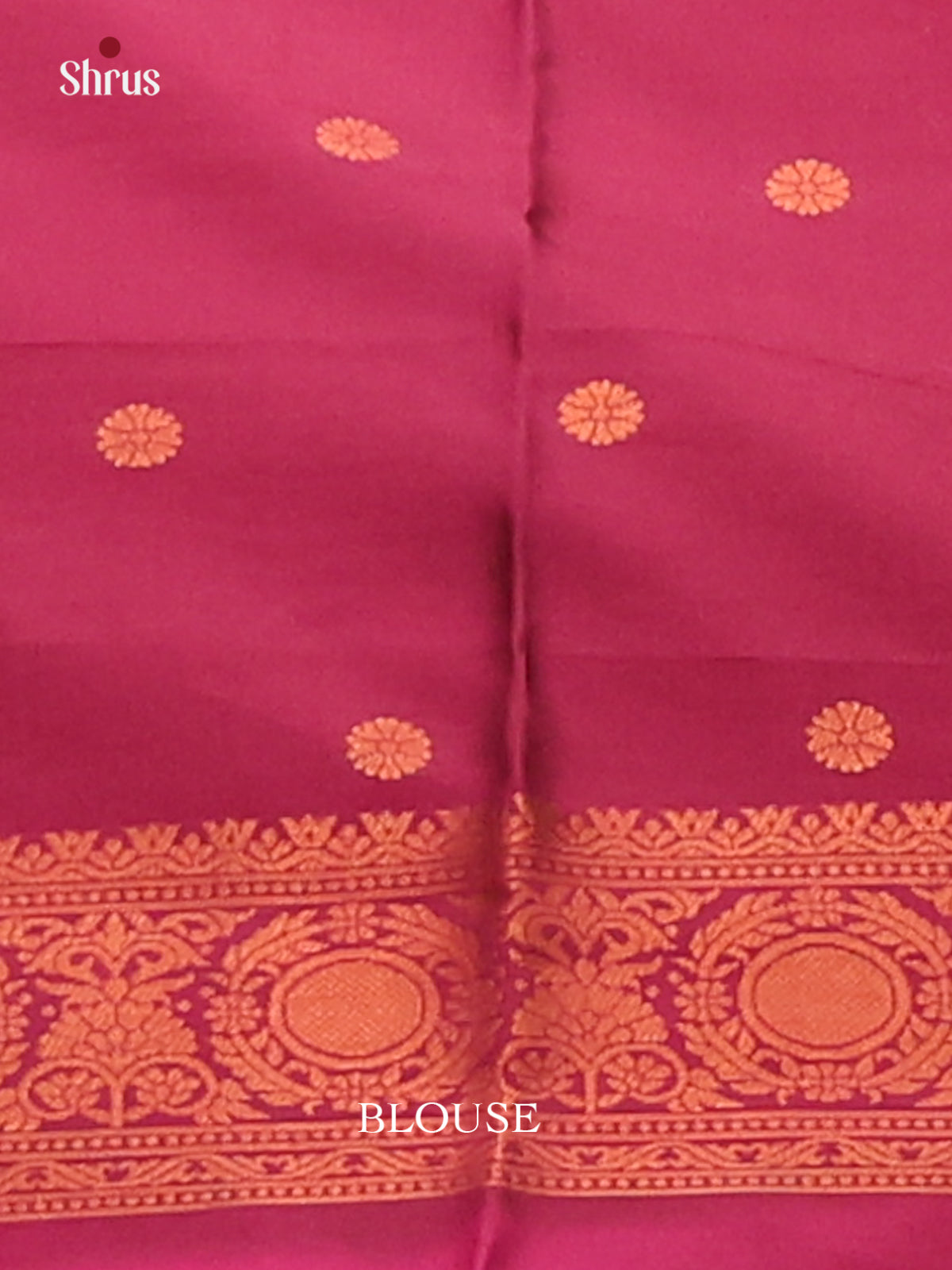 Lavender with Maroon - Semisoft silk Saree - Shop on Shrus.com