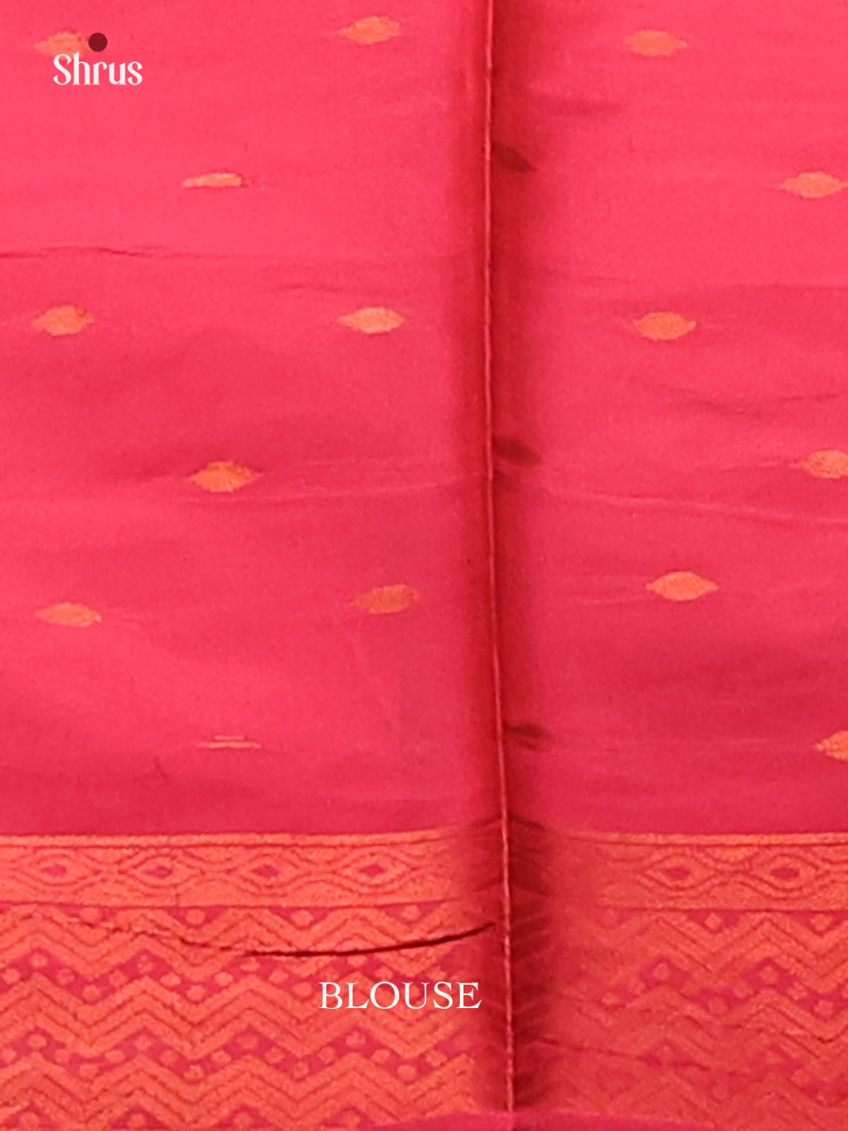 Blue with Maroon - Semisoft silk Saree - Shop on Shrus.com