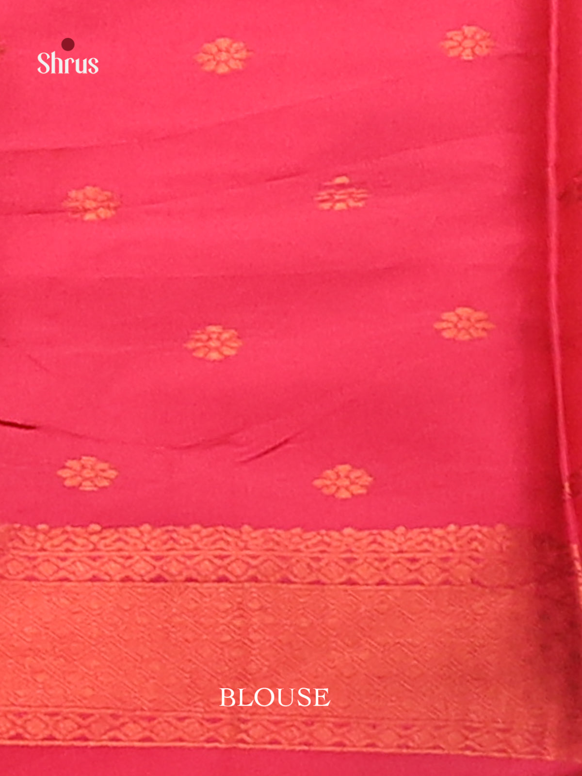 Peacock Blue with Maroon - Semisoft silk Saree - Shop on Shrus.com