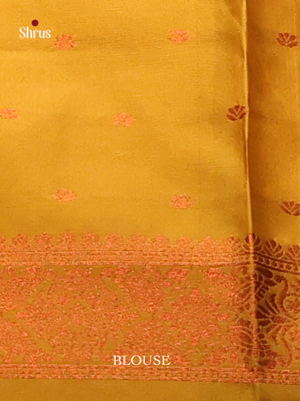 Bottle Green with Mustardy Green - Semisoft silk Saree - Shop on Shrus.com