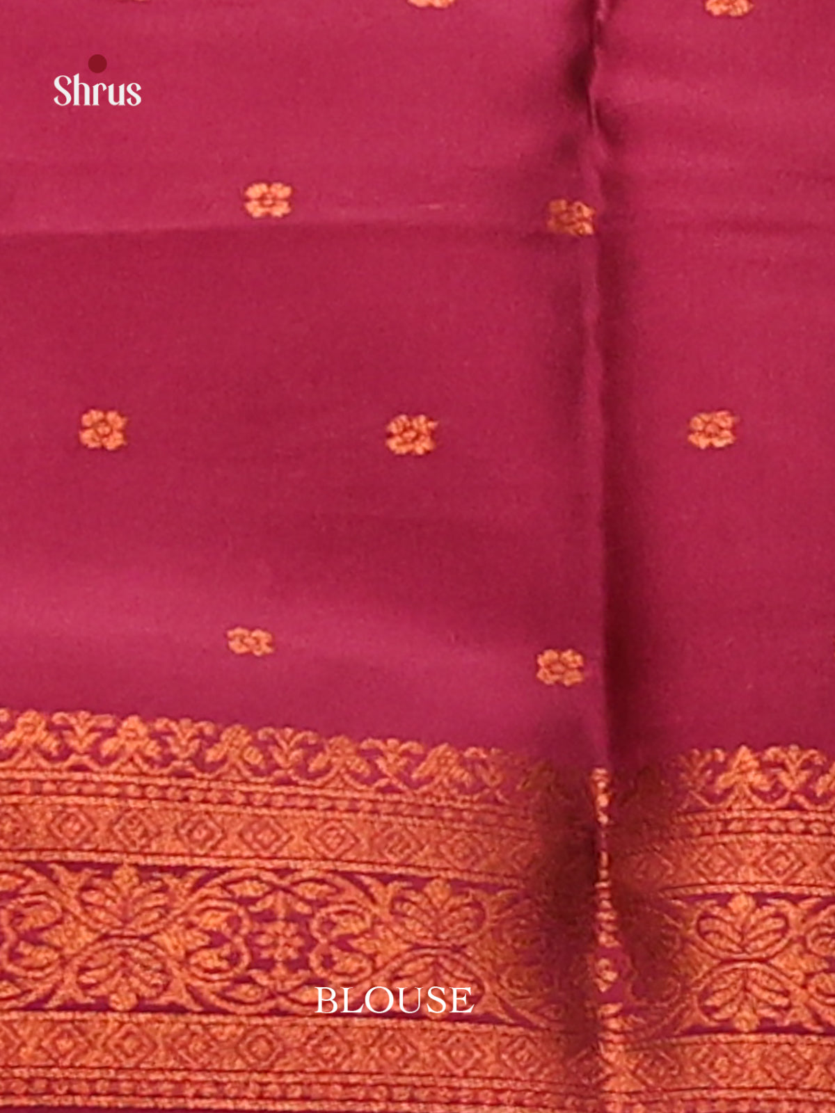 Blue with Purple - Semisoft silk Saree - Shop on Shrus.com