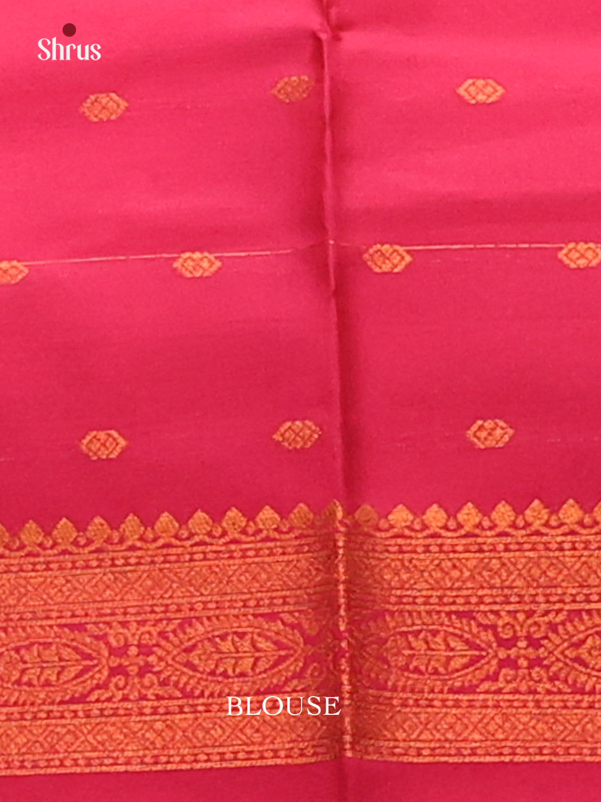 Blue with Maroon - Semisoft silk Saree - Shop on Shrus.com