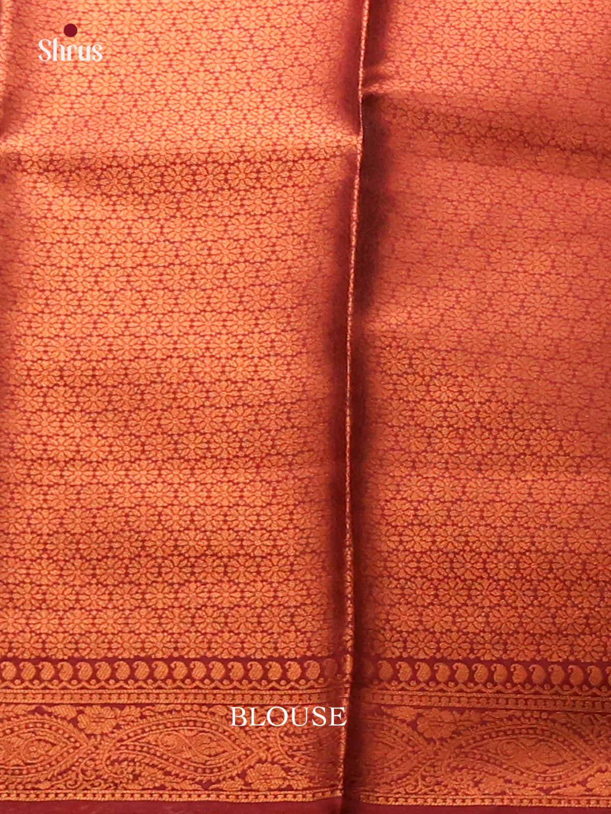 Blue with Maroon - Semisoft silk Saree - Shop on Shrus.com