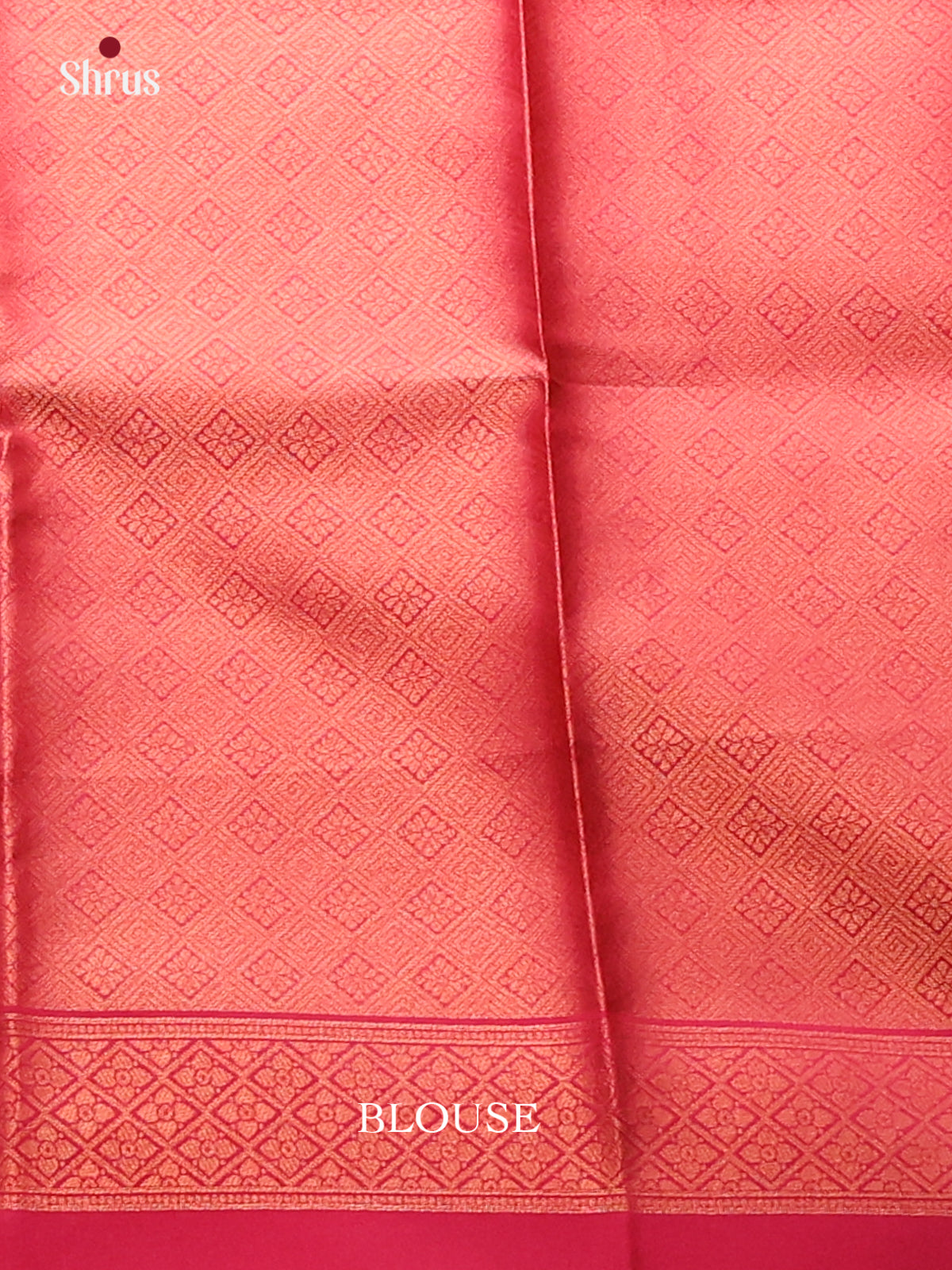 Blue with Pink - Semisoft silk Saree - Shop on Shrus.com