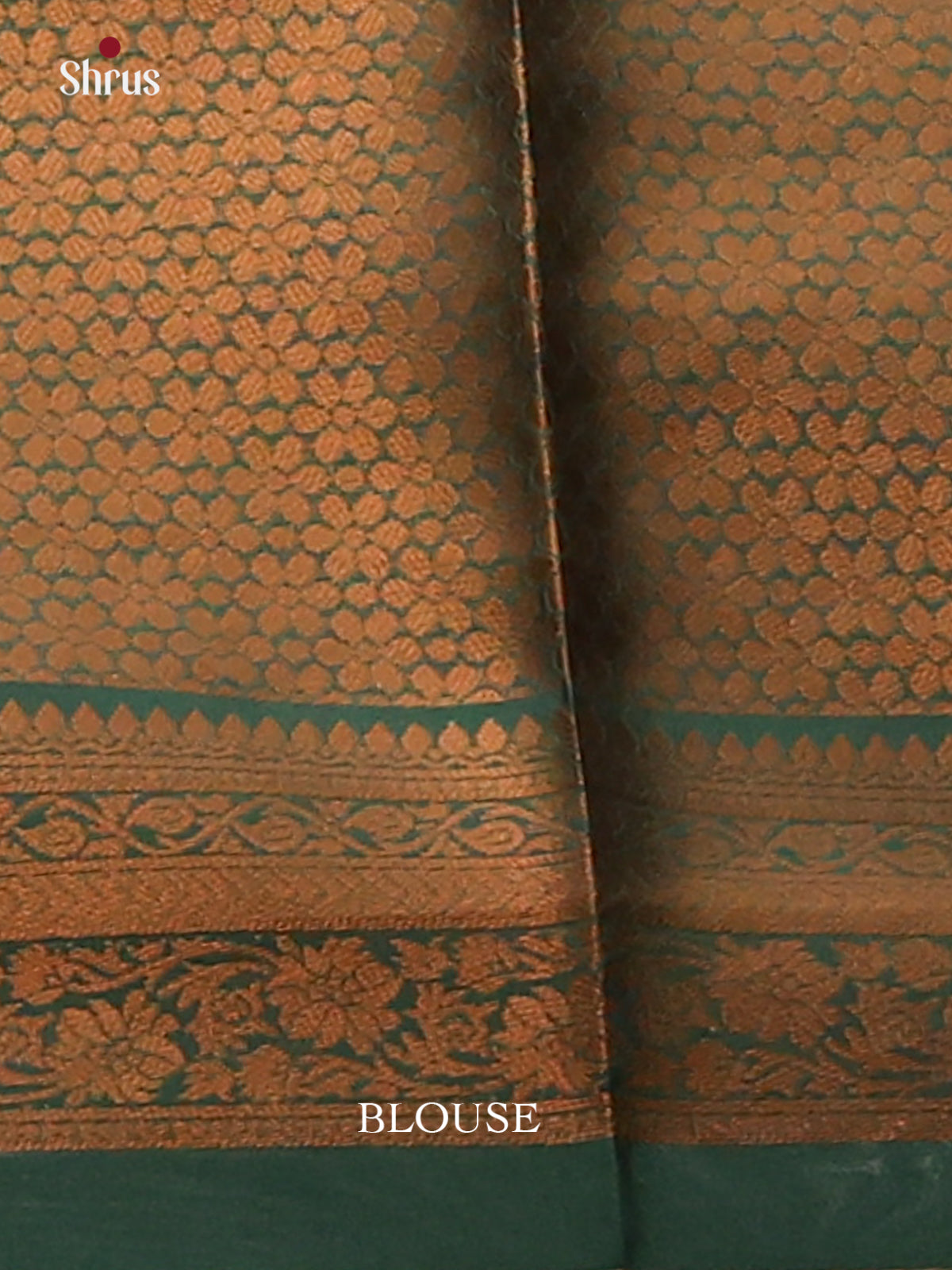 Mustard Green with Green - Semisoft silk Saree - Shop on Shrus.com