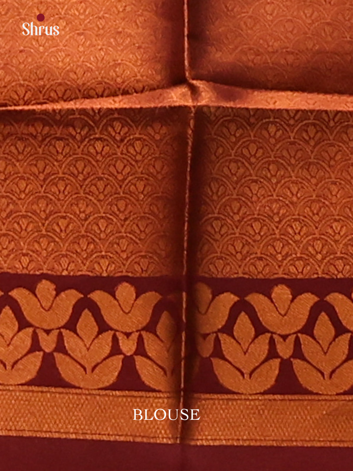 Blue with Maroon - Semisoft silk Saree - Shop on Shrus.com