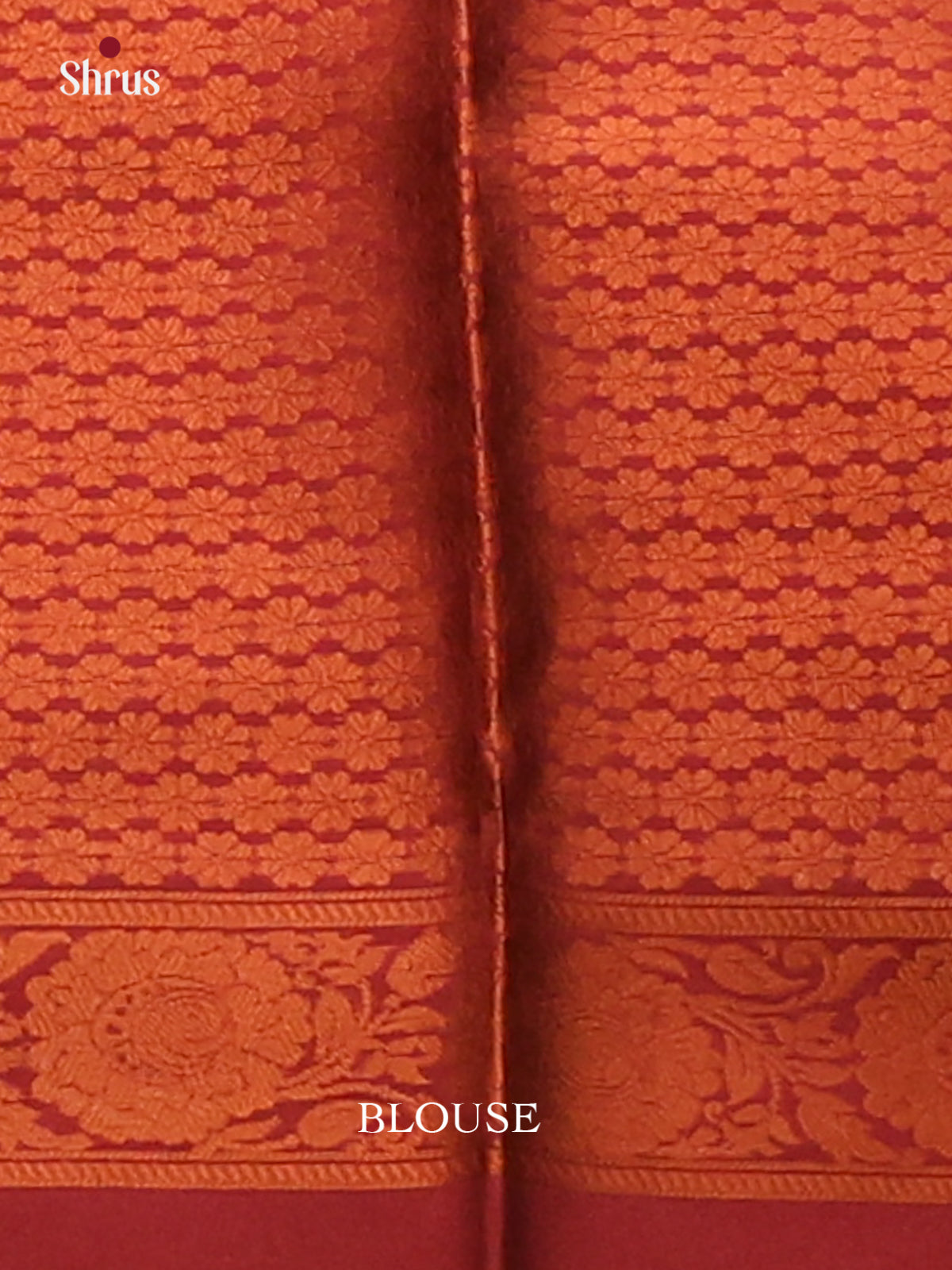 Blue with Maroon - Semisoft silk Saree - Shop on Shrus.com