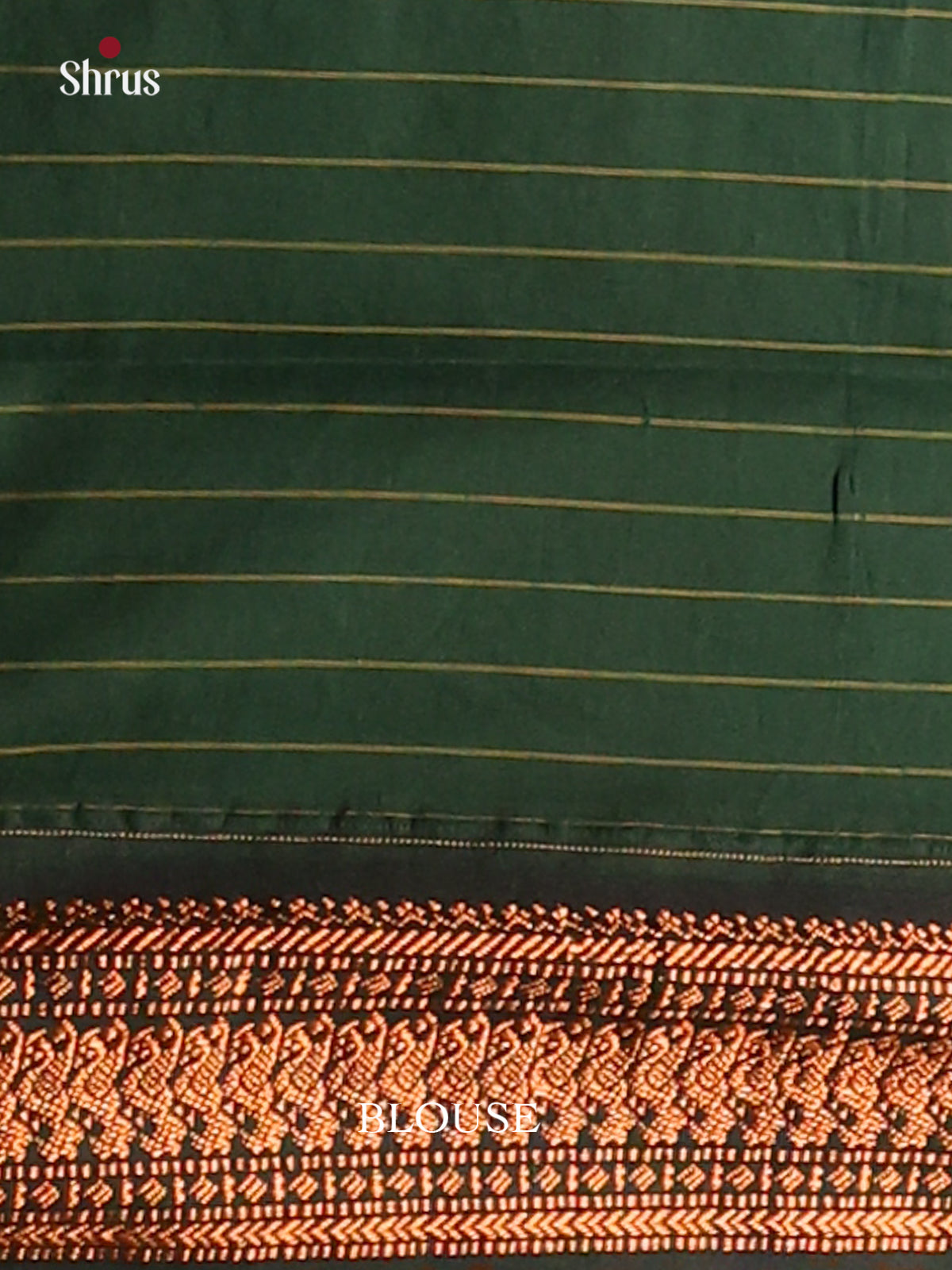Mustard with Green - Kalyani Cotton Saree - Shop on Shrus.com
