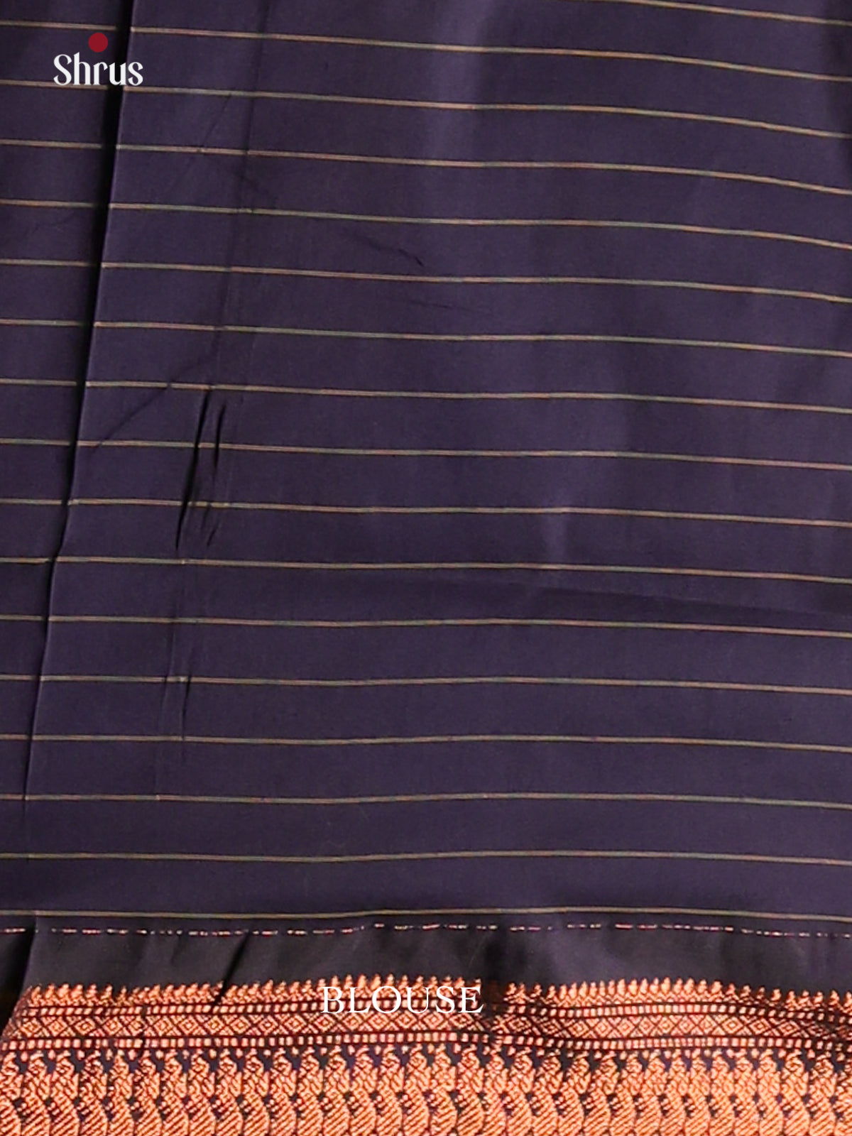 Grey with Blue - Kalyani Cotton Saree - Shop on Shrus.com