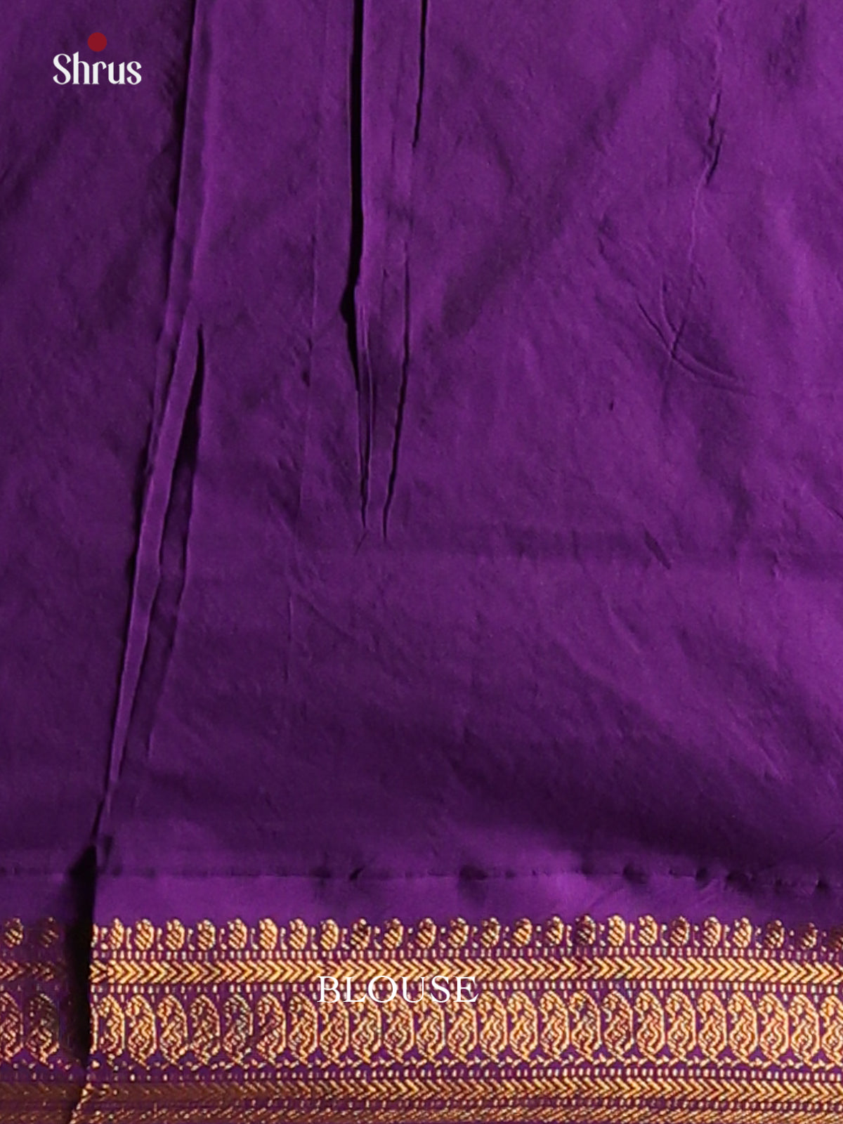 Lavender with Violet - Kalyani Cotton Saree - Shop on Shrus.com