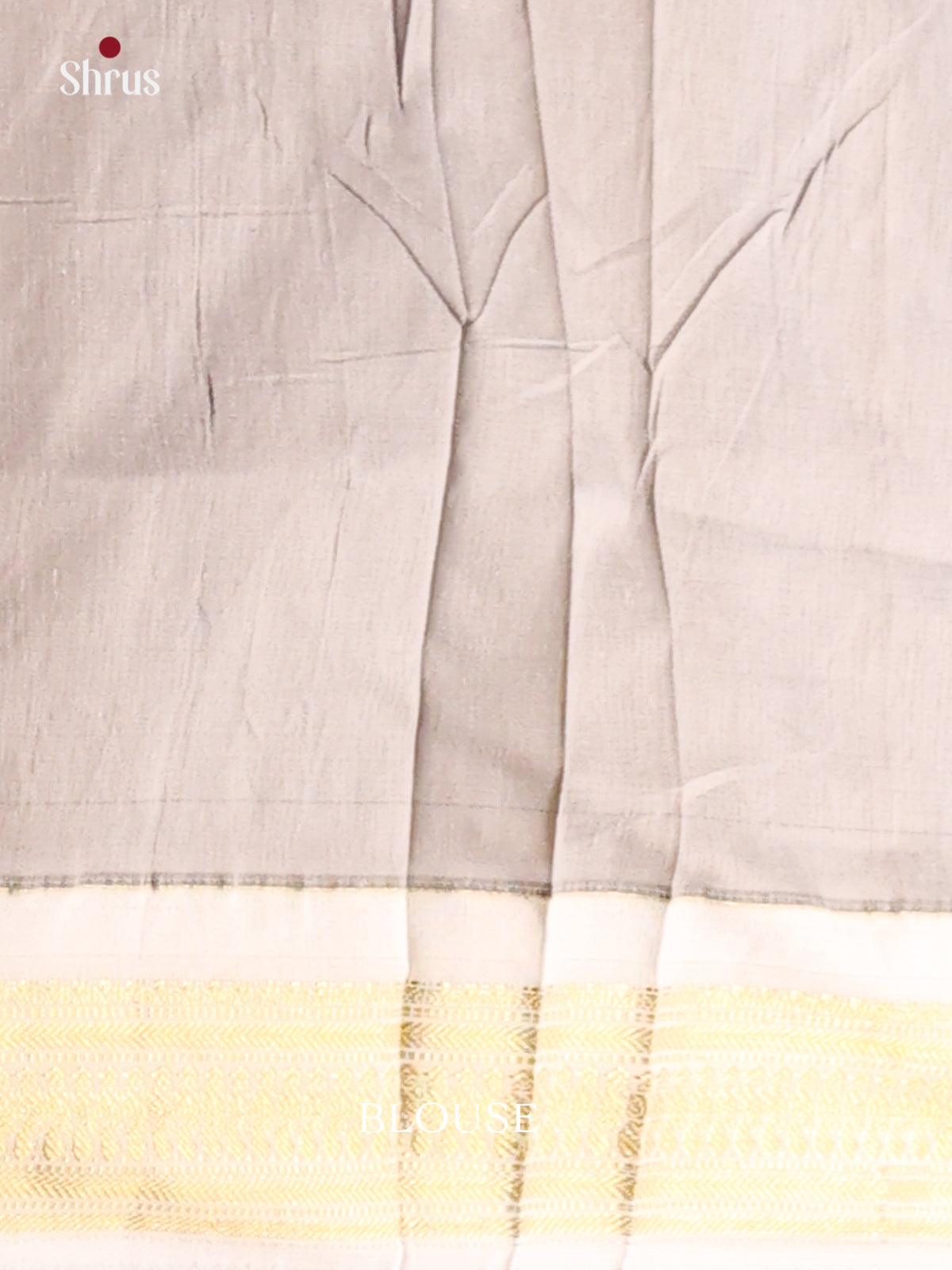 Blue with Grey - Kalyani Cotton Saree - Shop on Shrus.com