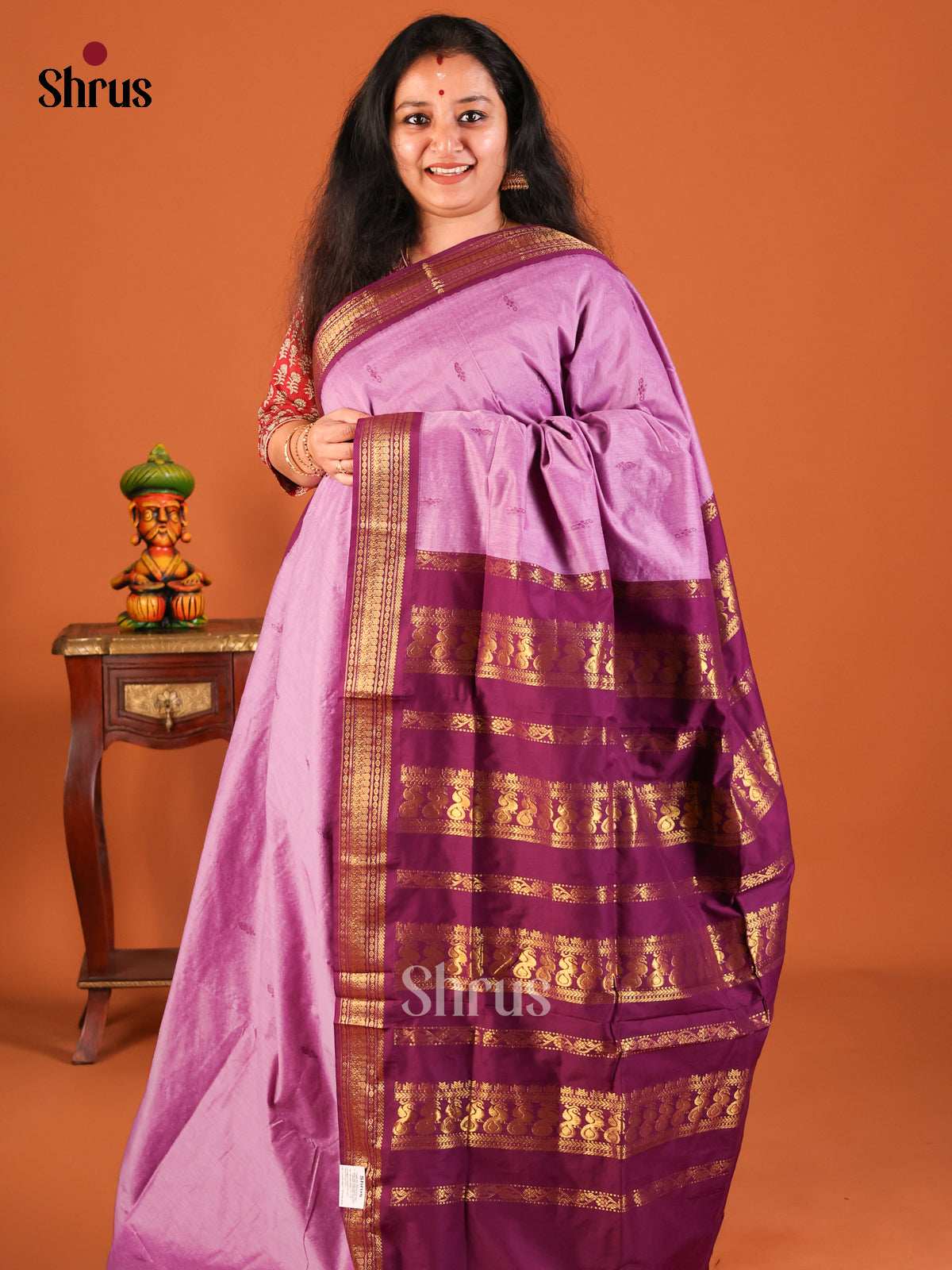 DDS24064 - Kalyani Cotton Saree - Shop on Shrus.com