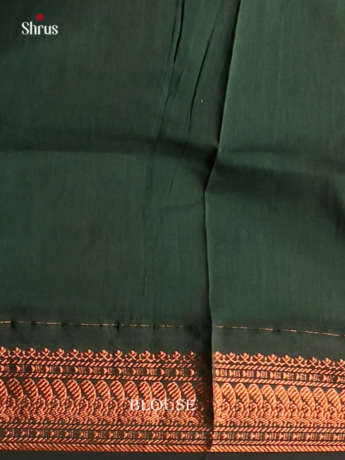 Orange with Green - Kalyani Cotton Saree - Shop on Shrus.com