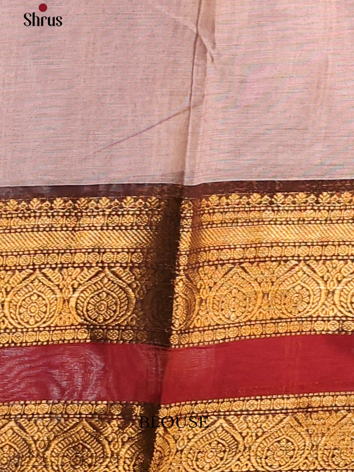 Grey with Brown - Chettinad Cotton Saree - Shop on Shrus.com