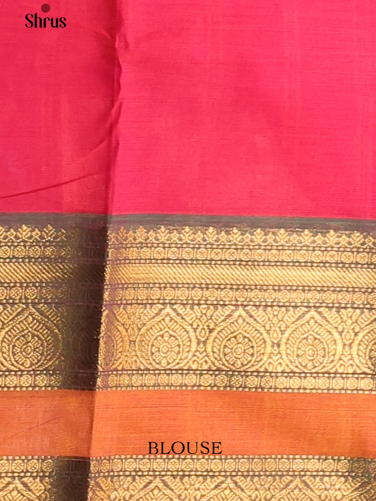 Pink with Green - Chettinad Cotton Saree - Shop on Shrus.com