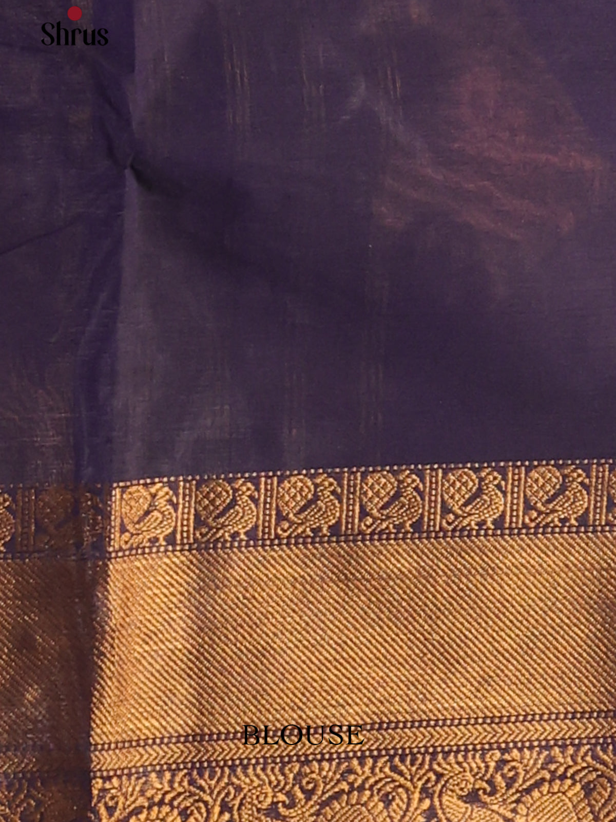 Blue - Chettinad Cotton Saree - Shop on Shrus.com