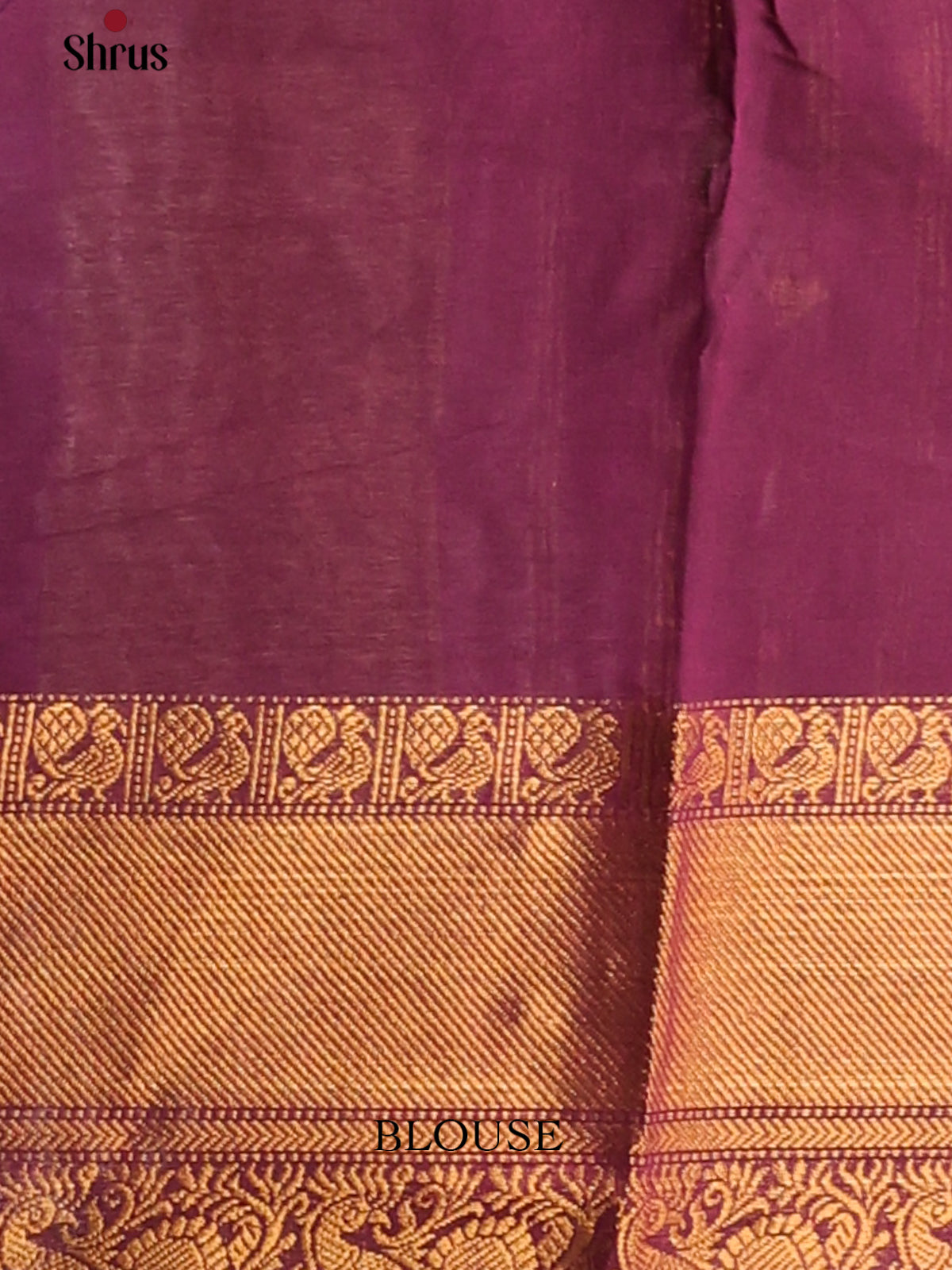 Purple - Chettinad Cotton Saree - Shop on Shrus.com