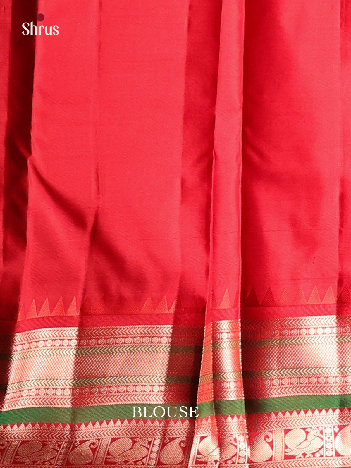 Beautiful Beige Kanchipuram Silk Saree zari peacock , paisley buttas border - Shop on Shrus.com
