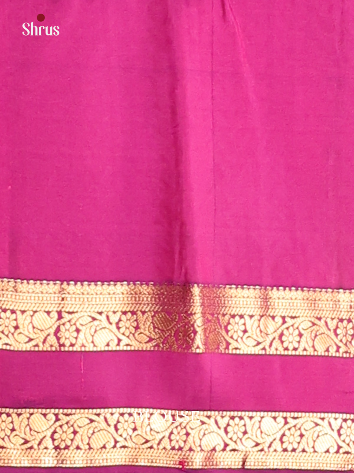 Sophisticated Violet Soft Silk Saree with vaira oosi zari checks , wavy brocade pallu - Shop on Shrus.com