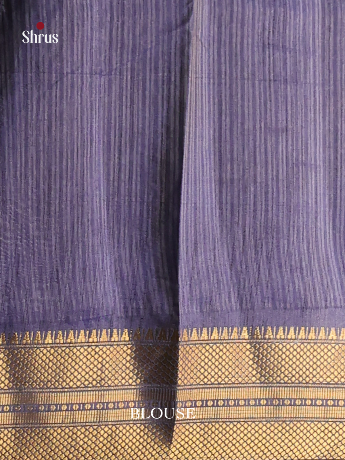 Blue - Semi Patola Saree - Shop on Shrus.com