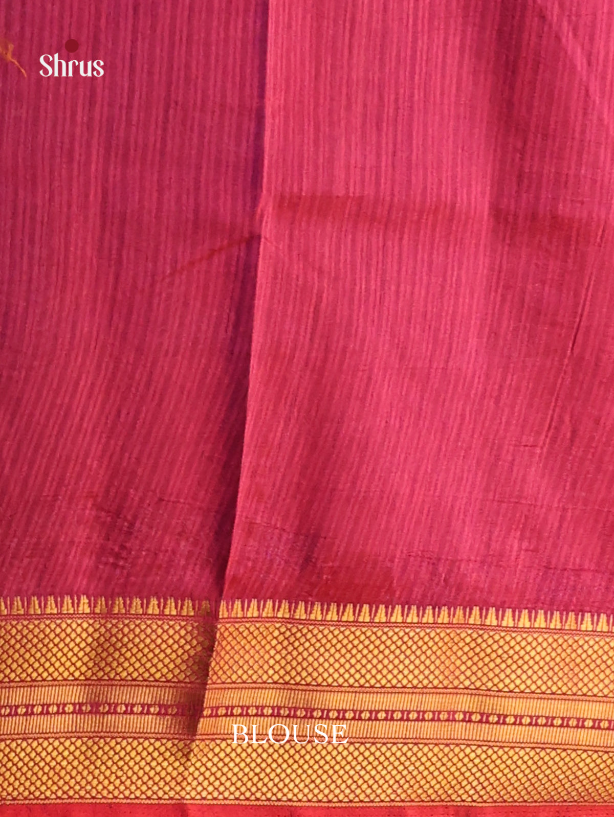 Brown with Maroon - Semi Patola Saree - Shop on Shrus.com