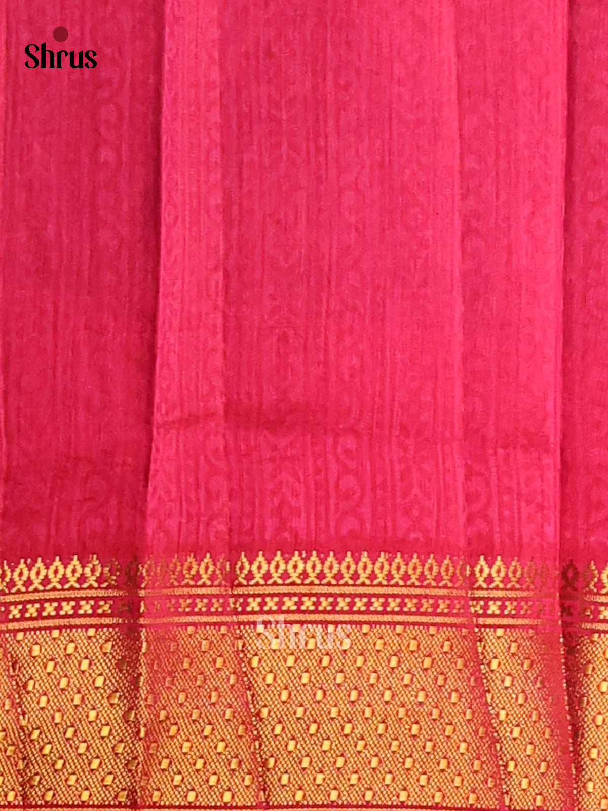 Purple with Pink- Semi Patola Saree - Shop on Shrus.com