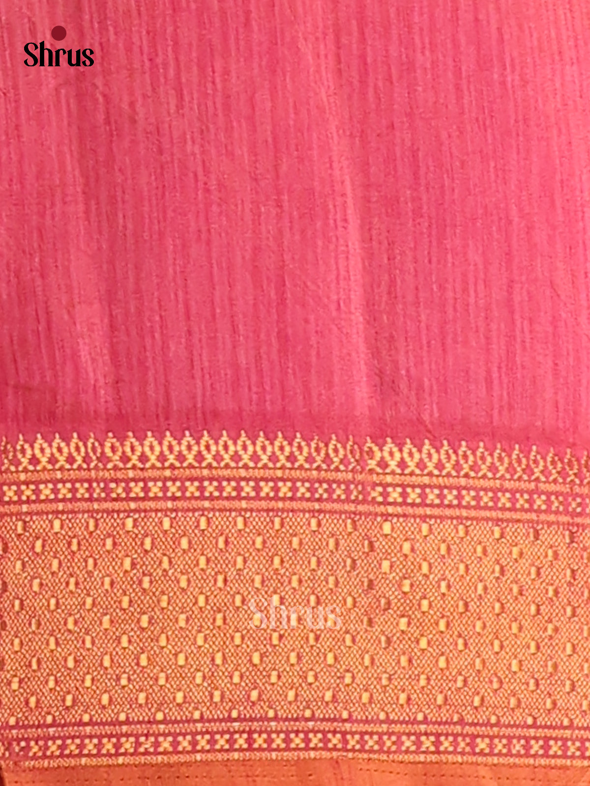Green & Maroon- Semi Patola Saree - Shop on Shrus.com
