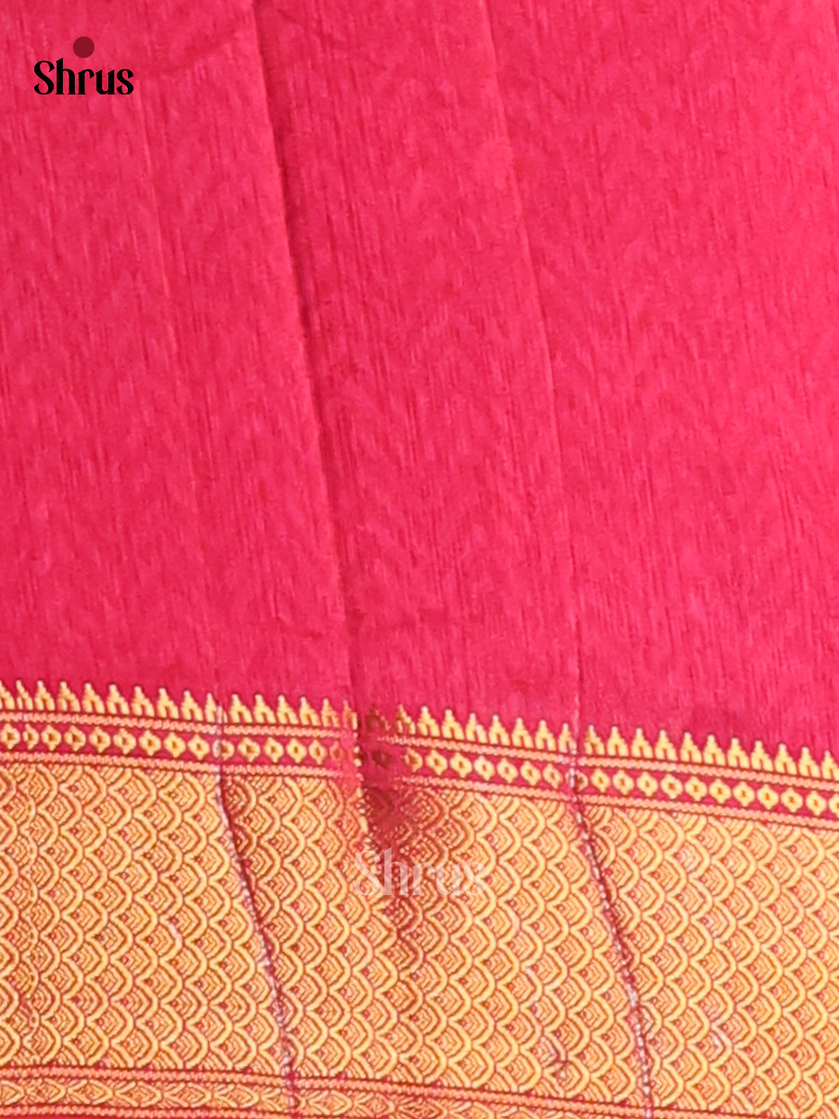 Purple & Pink- Semi Patola Saree - Shop on Shrus.com