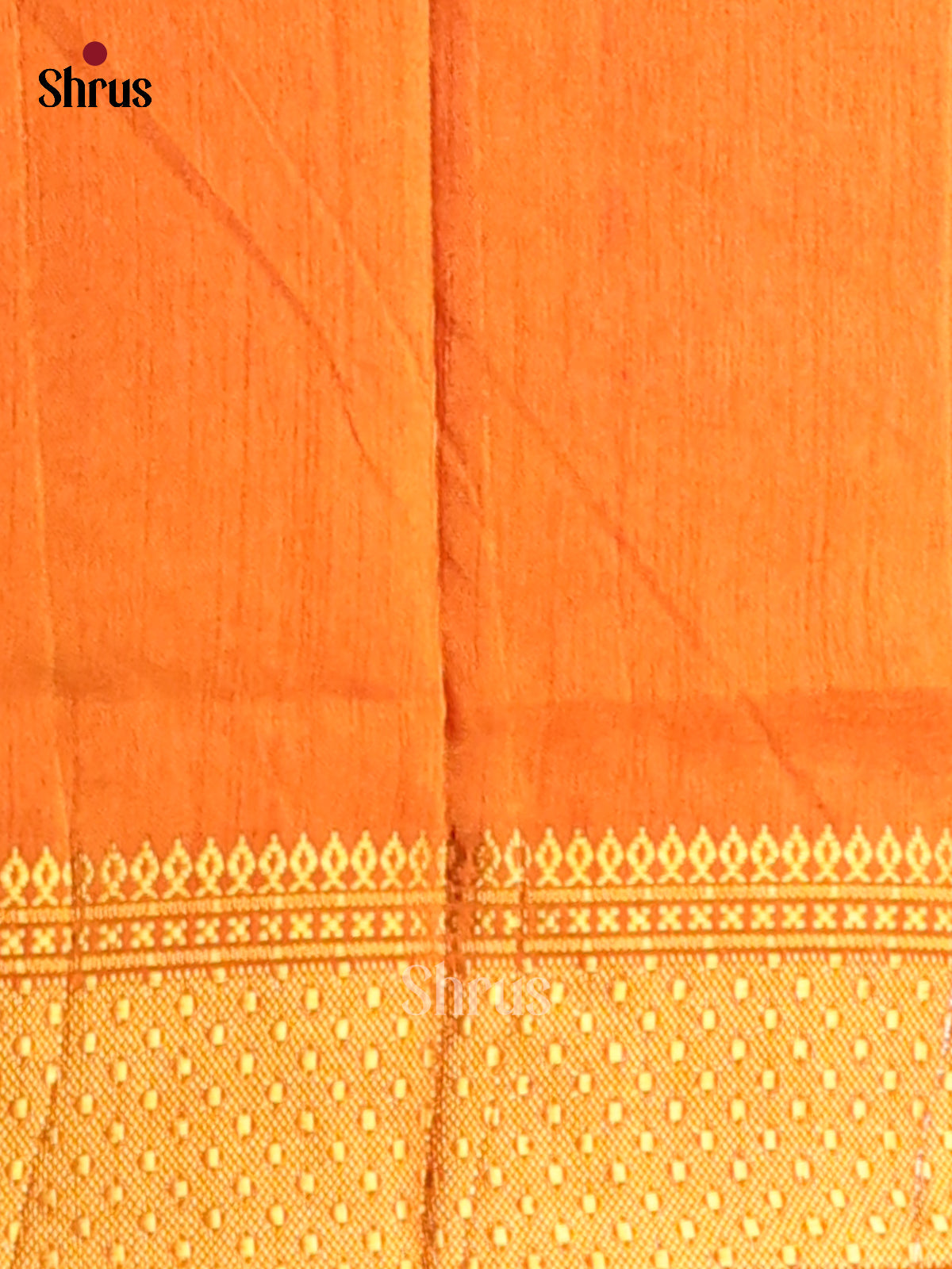 Pink with Orange- Semi Patola Saree - Shop on Shrus.com