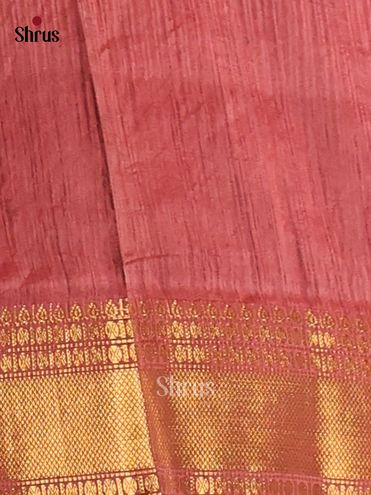 Maroon- Semi Patola Saree - Shop on Shrus.com