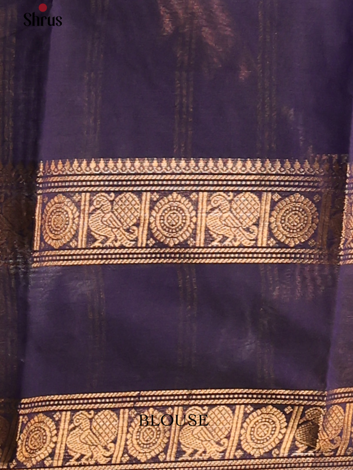Blue - Chettinad Cotton Saree - Shop on Shrus.com