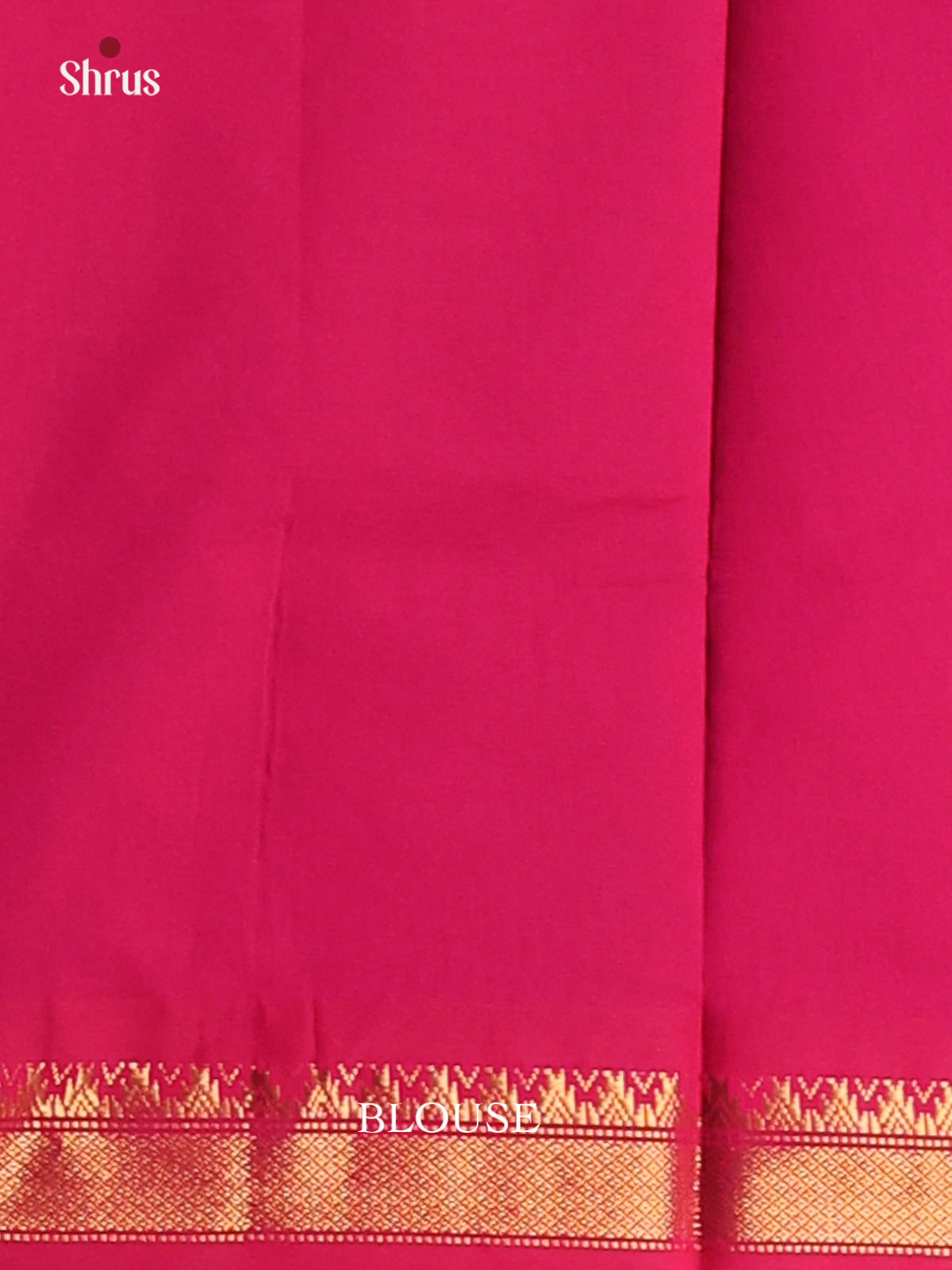 Green with Pink- Silkcotton-halfpure Saree - Shop on Shrus.com