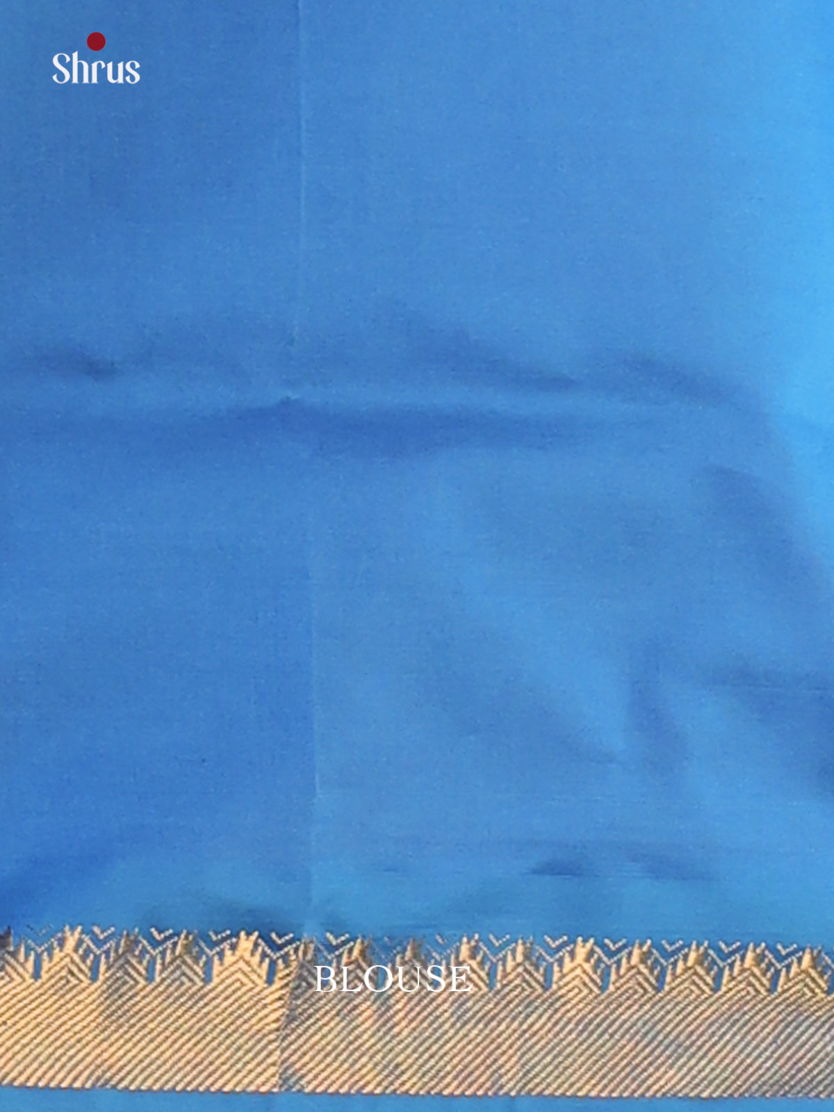 Pink with Blue - Silkcotton-halfpure Saree - Shop on Shrus.com