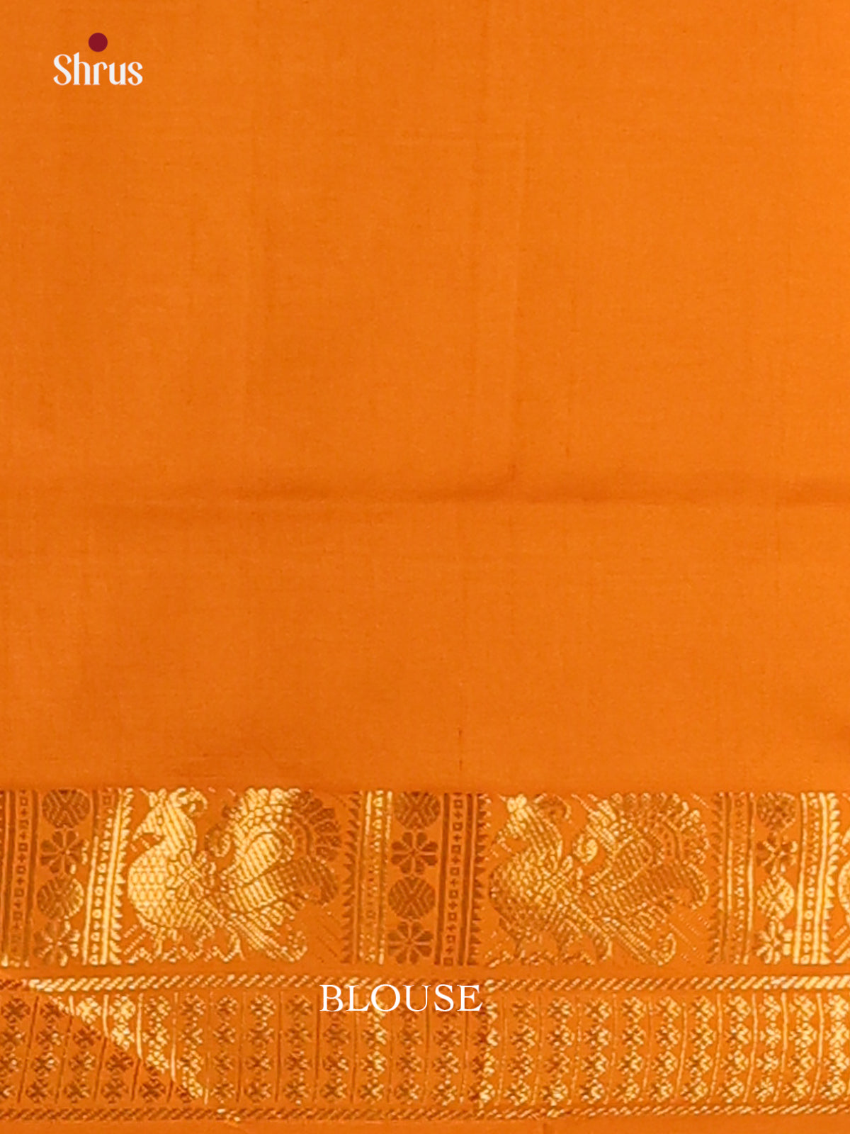 Majenta with Mustard- Silkcotton-halfpure Saree - Shop on Shrus.com