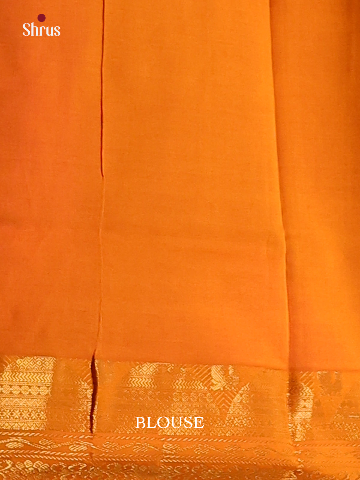Majenta with Mustard- Silkcotton-halfpure Saree - Shop on Shrus.com