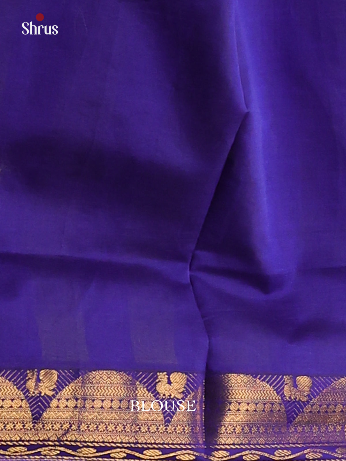 Green & Blue - Silkcotton-halfpure Saree - Shop on Shrus.com