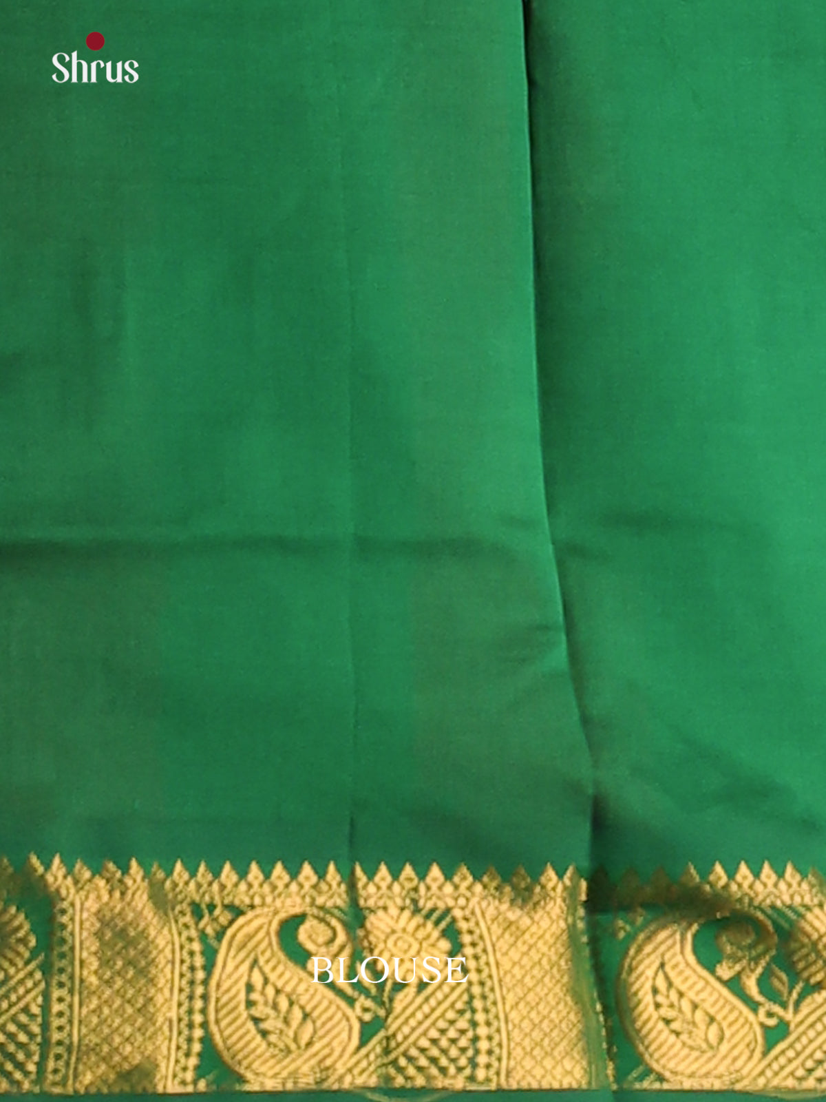 Red & Green - Silkcotton-halfpure Saree - Shop on Shrus.com