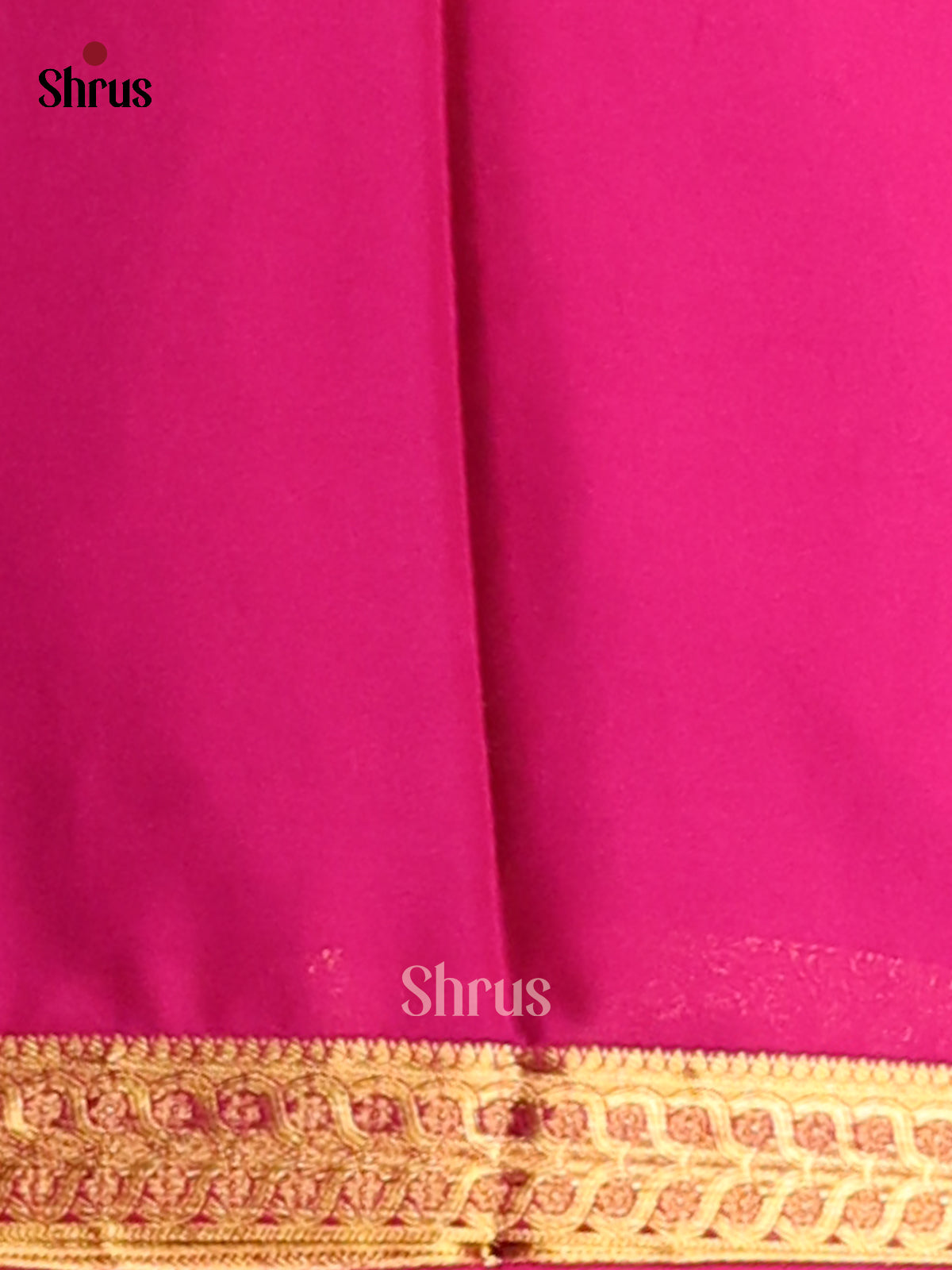DES06030- Semi Mysoresilk Saree - Shop on Shrus.com