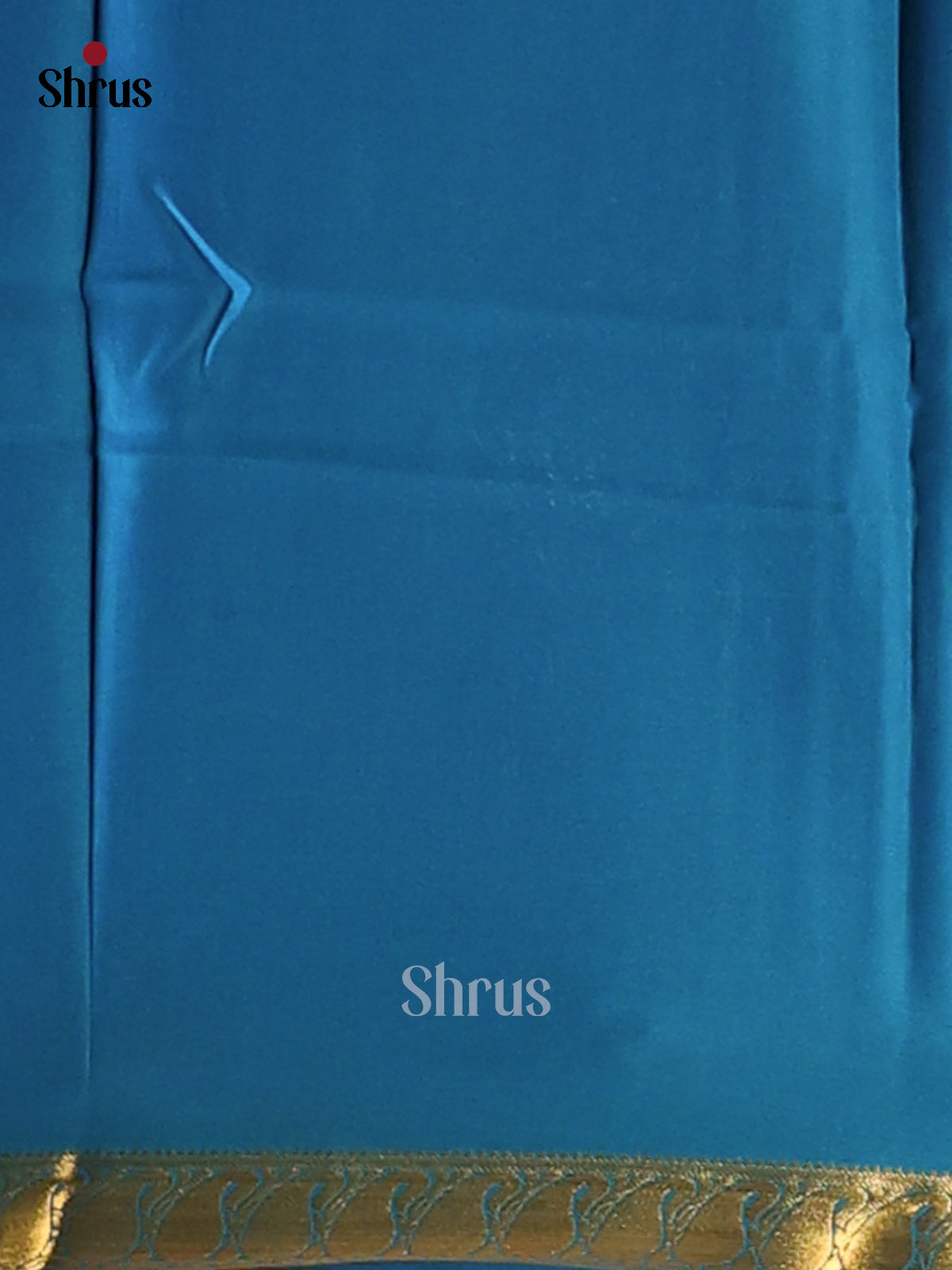 Purple with Blue - Semi Mysoresilk Saree - Shop on Shrus.com