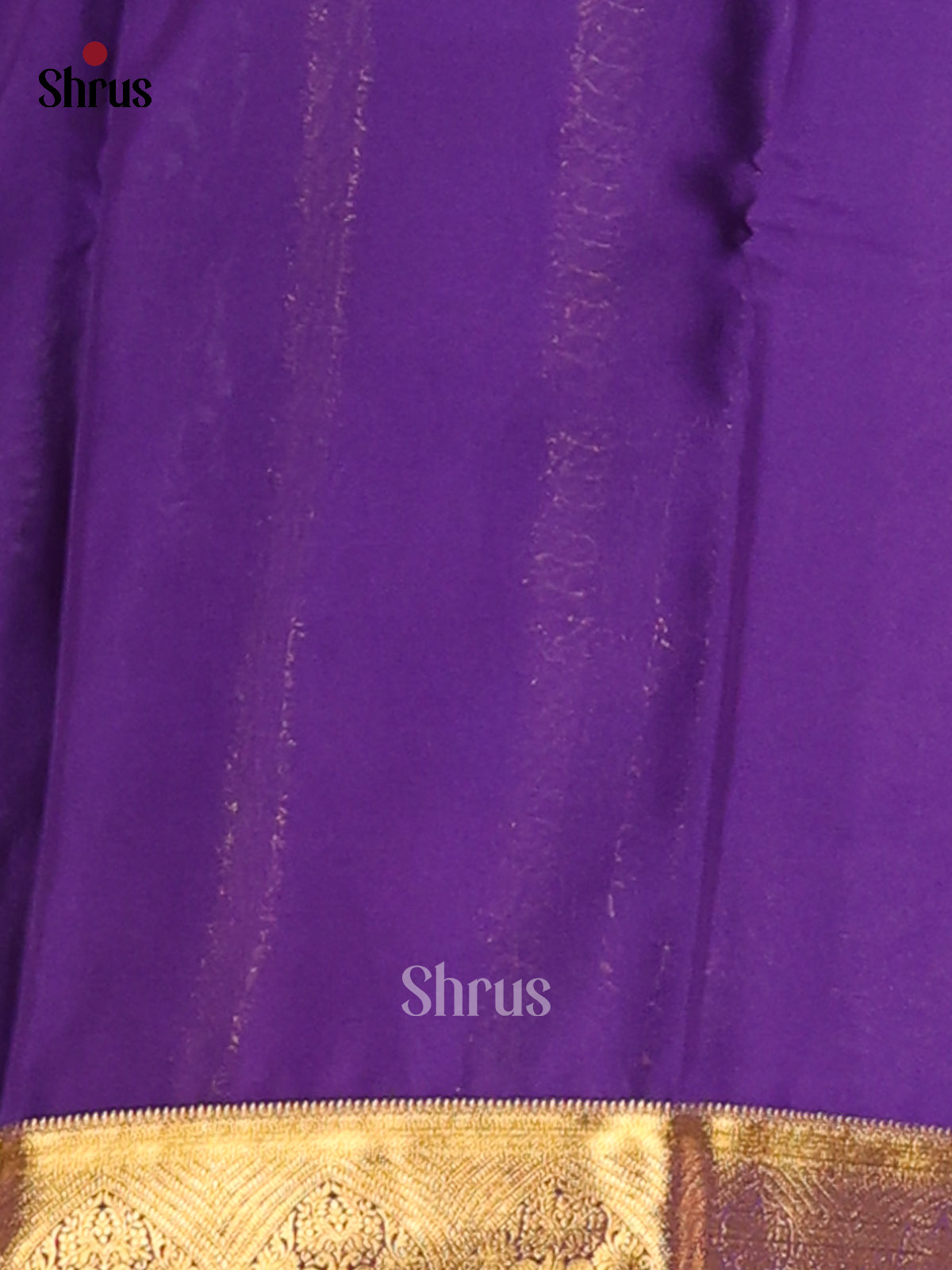 Pink & Violet - Semi Mysoresilk Saree - Shop on Shrus.com