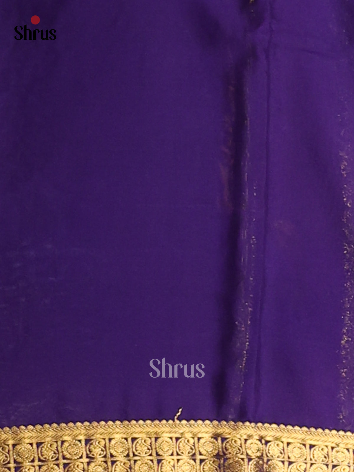 Pink & Violet - Semi Mysoresilk Saree - Shop on Shrus.com