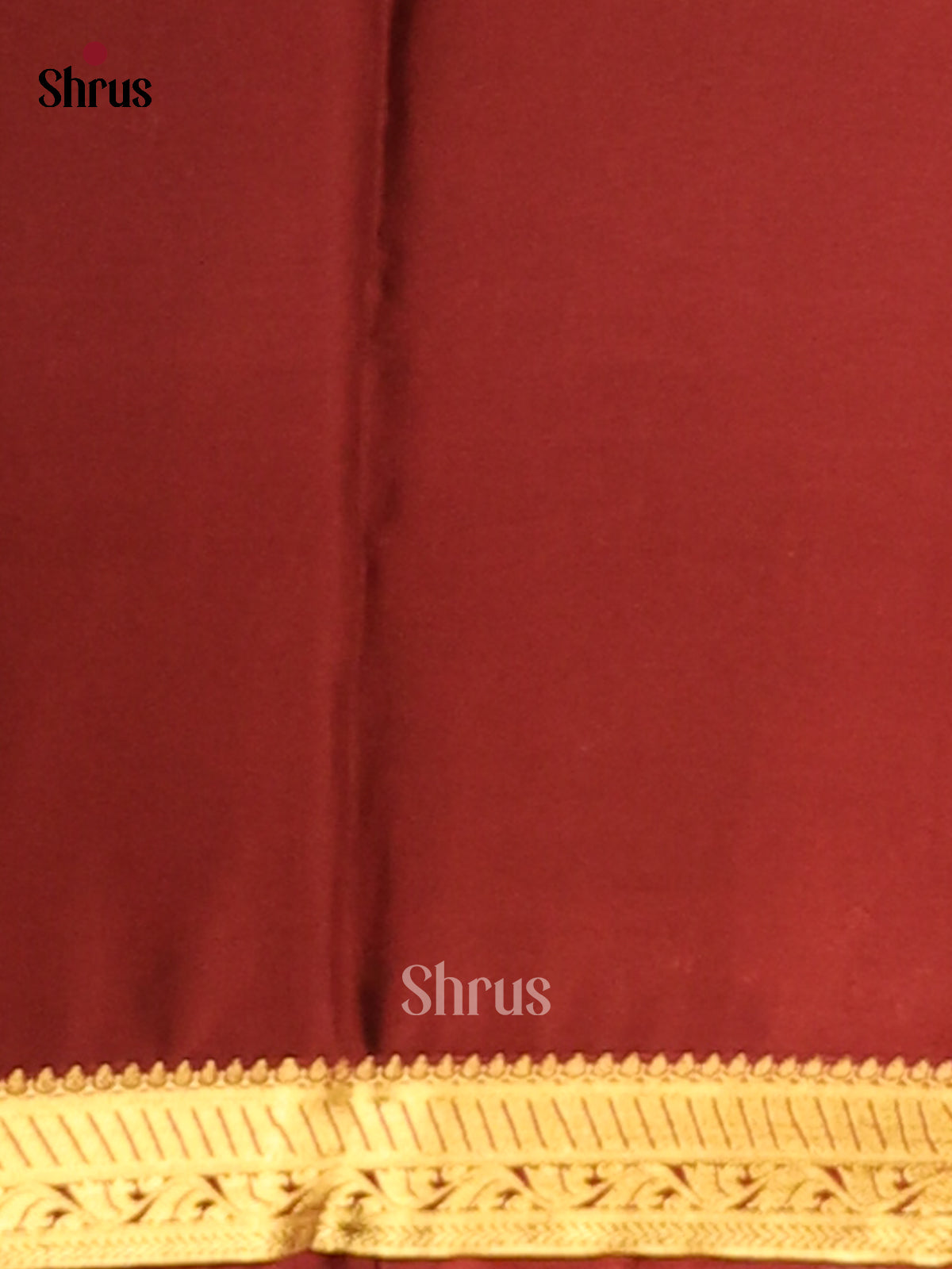 Lite Green & Maroon- Semi Mysoresilk Saree - Shop on Shrus.com