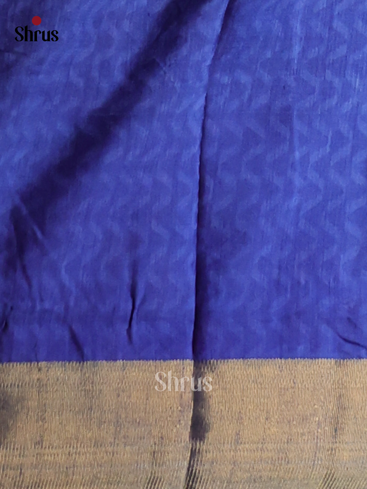 Pink with Blue- Semi Patola Saree - Shop on Shrus.com